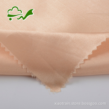 Satin 100% polyester mjukt tyg för plagg